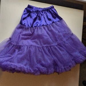 Purple Mini Petticoat